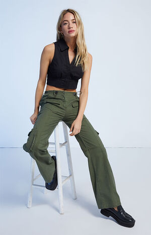 Fitted Collared Tank Top image number 4