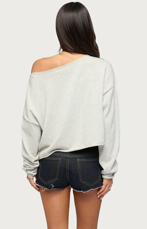 USA Off Shoulder Sweater image number 3