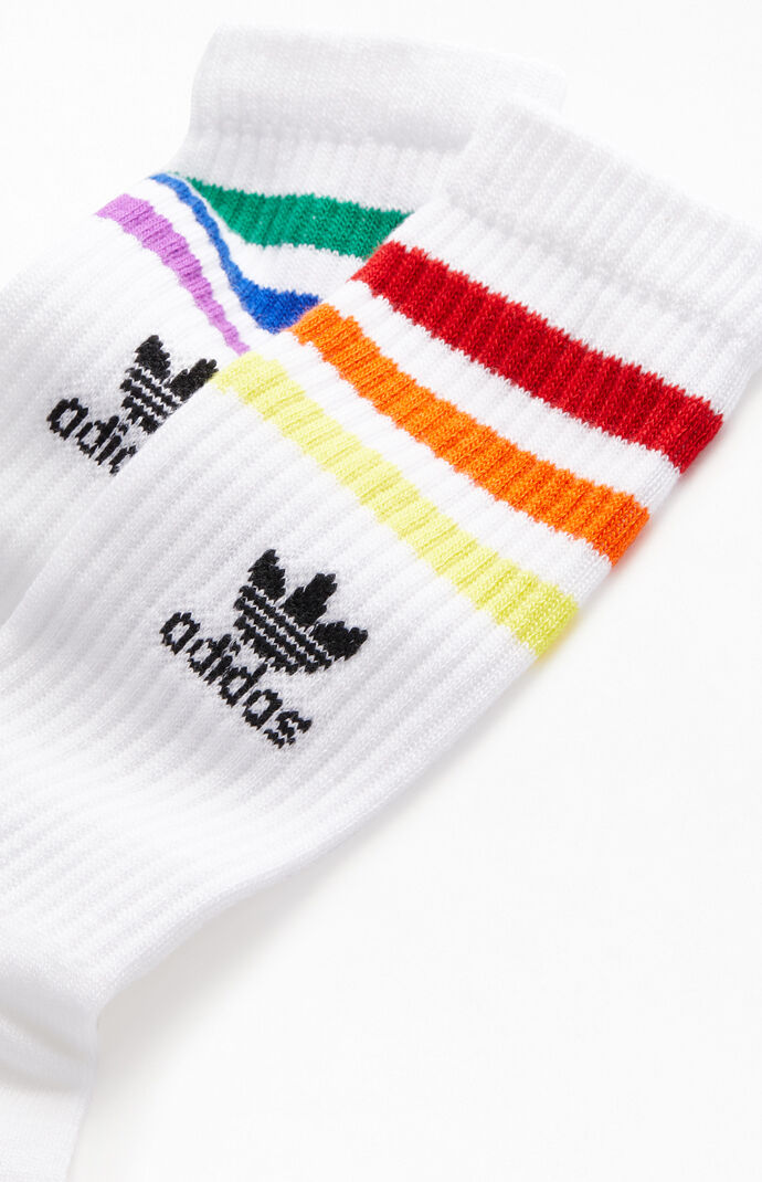 adidas rainbow socks