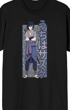 Naruto Shippuden Sasuke Anime T-Shirt image number 2