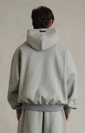 Concrete Heather Signature Classic Hoodie image number 4