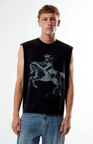 Cafe Cutoff Muscle T-Shirt