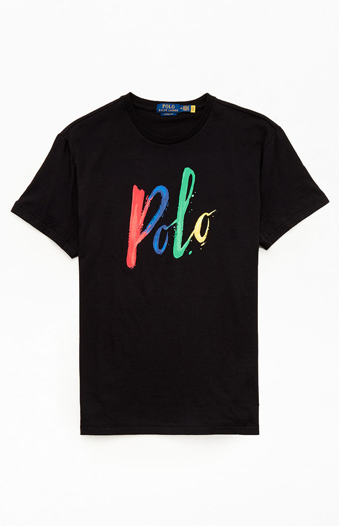 Ralph lauren 2025 rainbow t shirt
