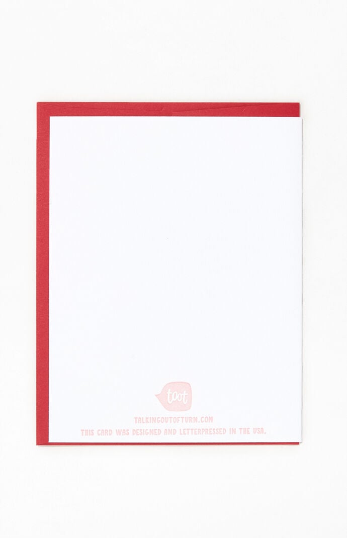 Happy Birthday Letter Greeting Card