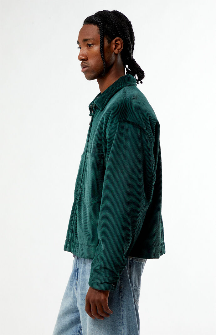 Pacsun Green Corduroy Billie Gas Jacket | Pacsun