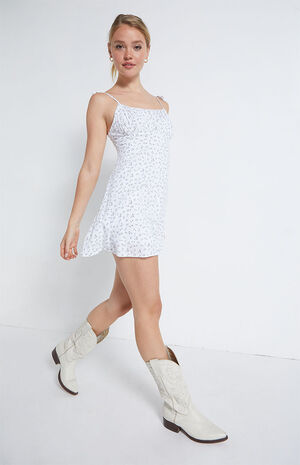 Tie Strap Mini Dress image number 1