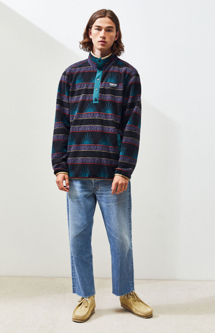 Printed Hearth Polar Fleece Pullover