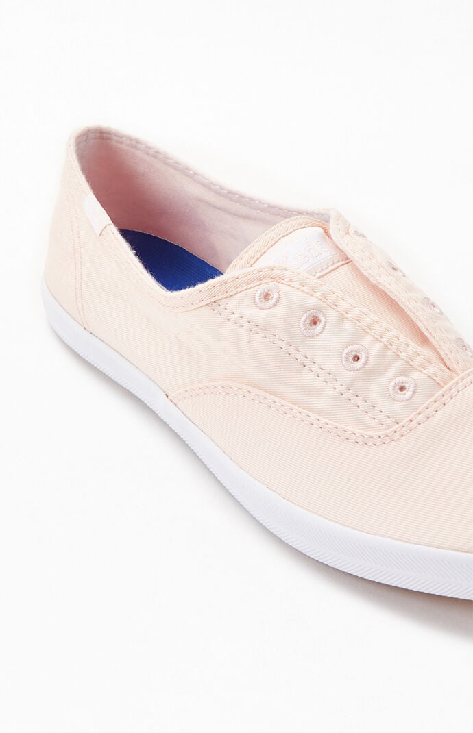 Women s Light Pink Chillax Seasonal Solid Sneakers