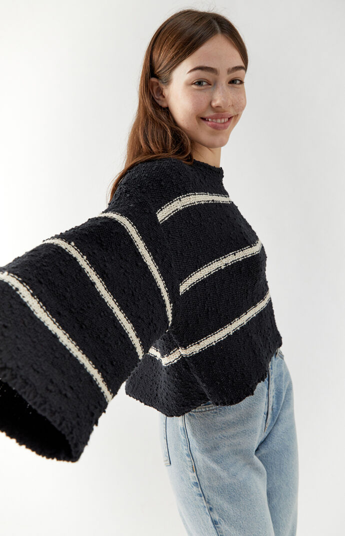 Lined Up Sweater