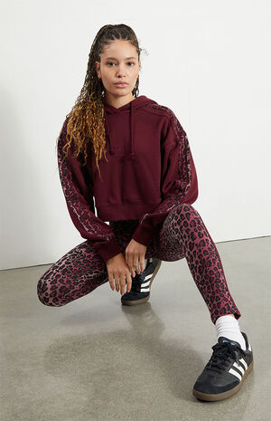 Adicolor Leopard Logo Hoodie image number 4