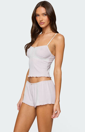 Sephi Lacey Pointelle Tank Top image number 2