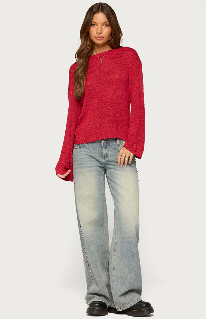 Edikted Drop Shoulder Light Knit Sweater | Pacsun