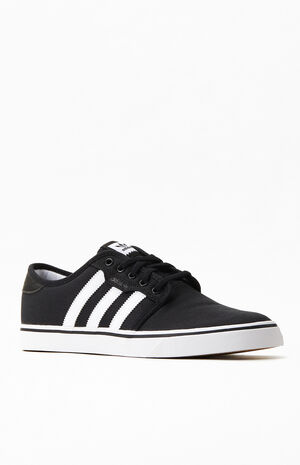 Black & White Seeley Shoes image number 1