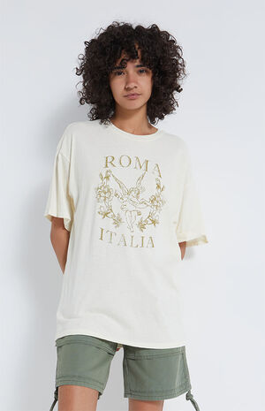 Roma Italia Oversized T-Shirt image number 1