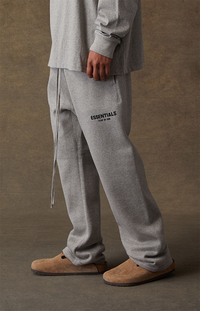 Fear of God Essentials Dark Oatmeal Relaxed Sweatpants | PacSun