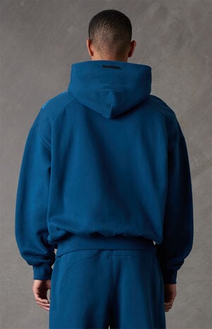 Blue Classic Raglan Hoodie image number 4