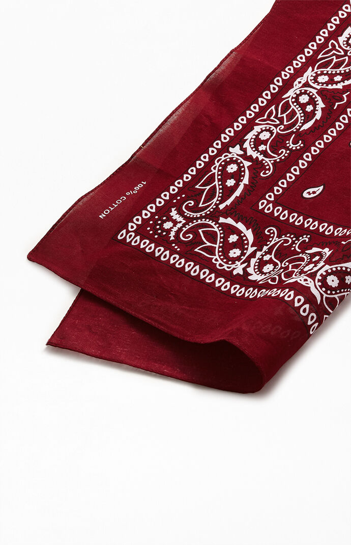 Burgundy Bandana