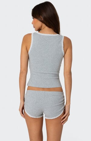 Kadence Lace Trim Tank Top image number 5