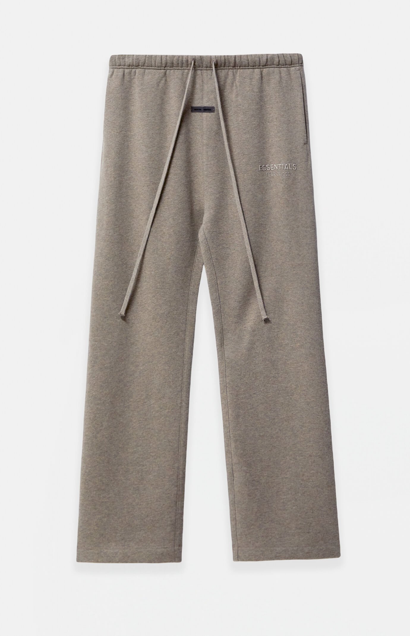 パンツ FEAR OF GOD Women Straight Pants 130SP255443FW HOMESTEAD GRE Fear of God Essentials Women's Homestead Heather Relaxed