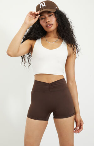 PAC WHISPER Active In A Cinch Mini Biker Shorts image number 1