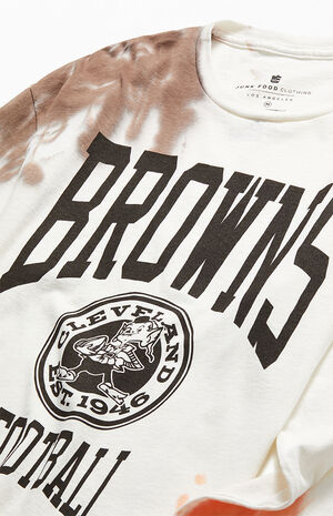 Browns Tie Dyed Long Sleeve T-Shirt Browns Tie Dyed Long Sleeve T-Shirt image number null