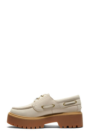 Women's Taupe Stone Street Boat Shoes image number 6