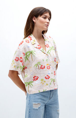 Linen Souvenir Camp Shirt image number 3