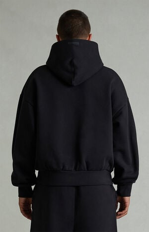 Vintage Black Classic Fit Hoodie image number 4