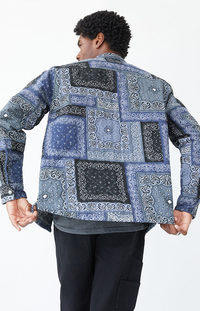 Bandana Shirt Jacket