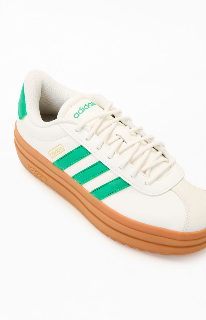 国内配送 adidas VL COURT BOLD C.GREEN/O.WHITE/AURORA IVY SHOES - VL Court Bold Shoes - Green | adidas Oman