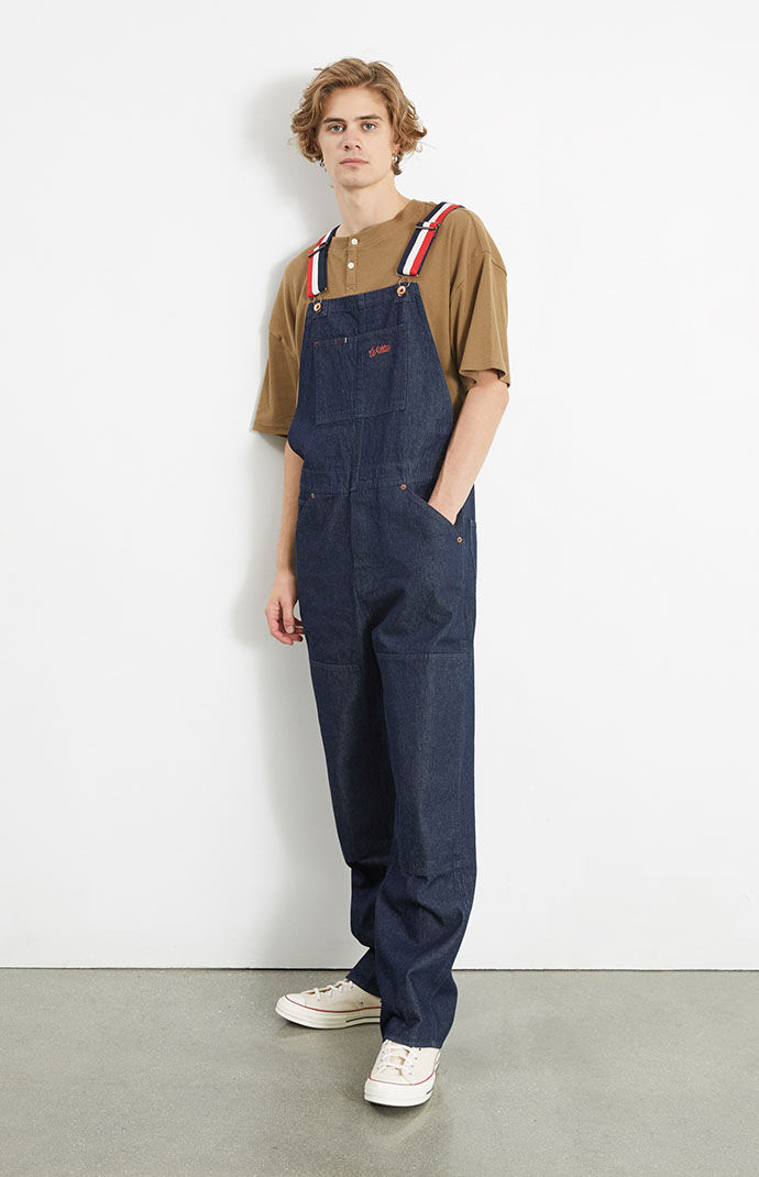 Brixton Willie Nelson Denim Overalls PacSun
