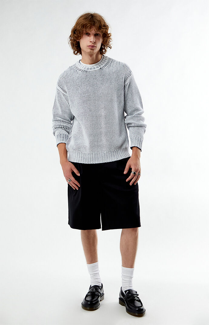FIELD OF STUDY by Pacsun Sprayed Crew Neck Sweater | PacSun