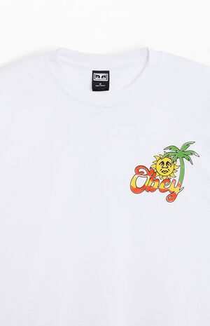 Island Of Obey Heavyweight T-Shirt image number 3