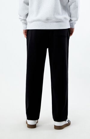 x PacSun Reverse Weave Open Bottom Sweatpants image number 4