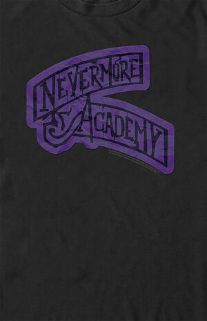 Wednesday Nevermore Academy T-Shirt image number 2