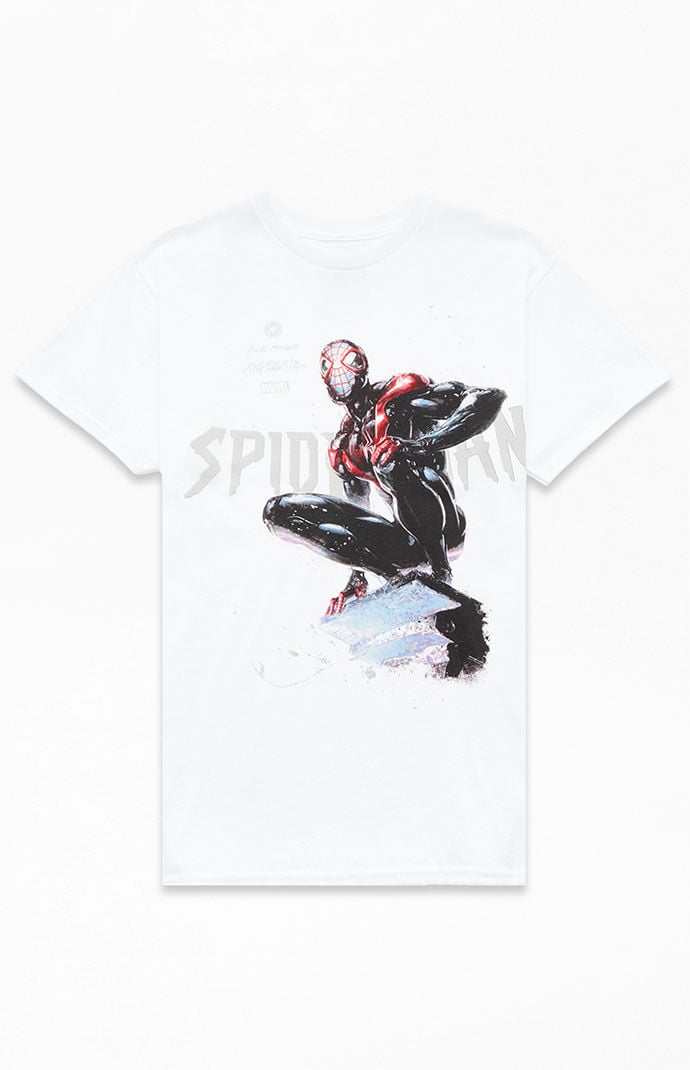 PacSun Marvel Miles Morales Spiderman T-Shirt