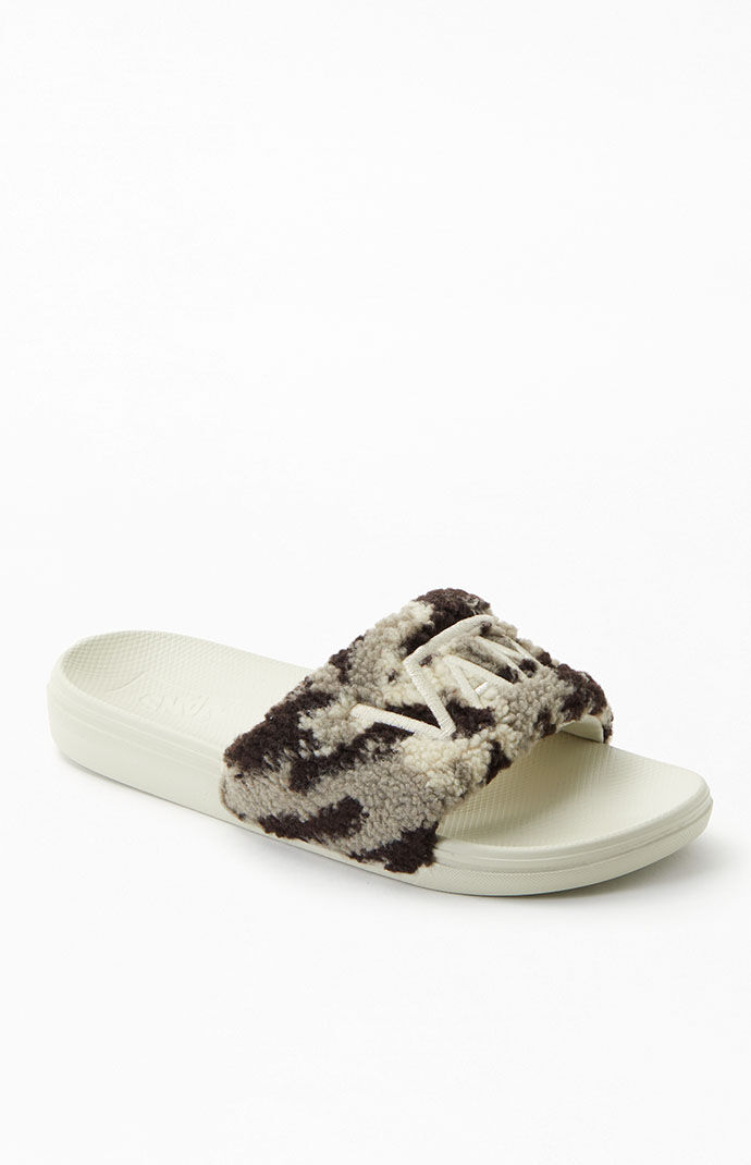 Vans Women s Sherpa La Costa Slide Sandals PacSun