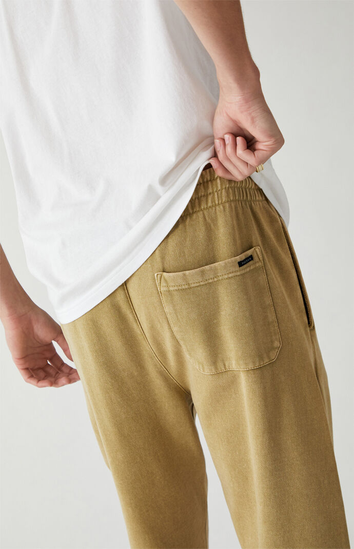 Tan Fleece Sweatpants
