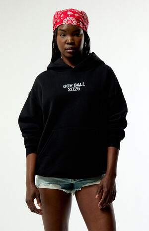 x Gov Ball Stencil Hoodie image number 3
