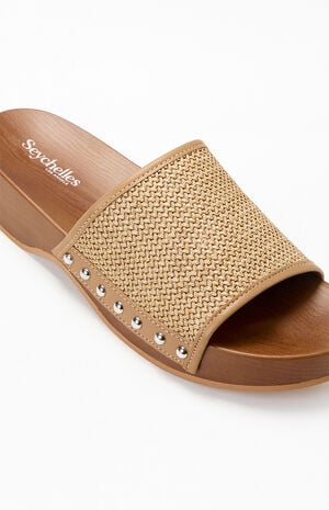 Women's Fantasy Raffia Sandals image number 6