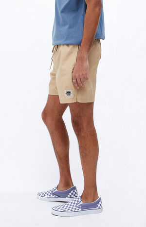 Tan Primary Volley Shorts image number 3