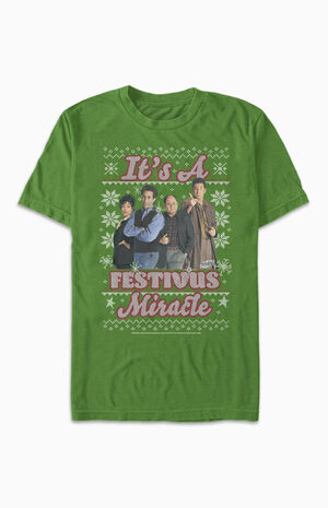 Seinfeld Festivus Miracle T-Shirt Seinfeld Festivus Miracle T-Shirt image number null
