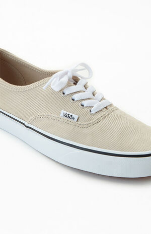 Beige Corduroy Authentic Sneakers image number 6