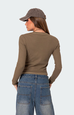 Army Wife Ribbed T-Shirt image number 5