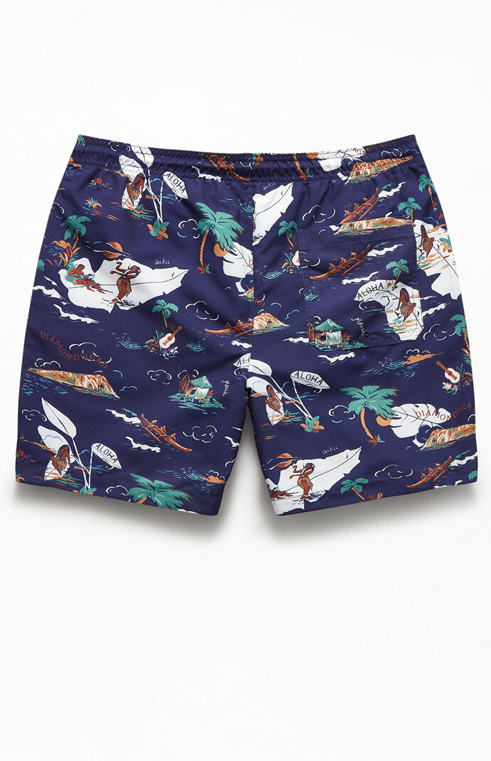 Aloha Tropic 17" Swim Trunks