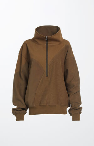 Goyella Olive Pullover Sweatshirt image number 4