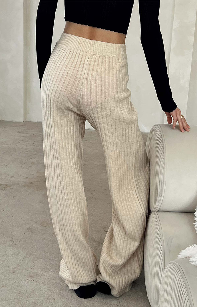 Princess Polly Eco Montana Ribbed Knit Pants | PacSun