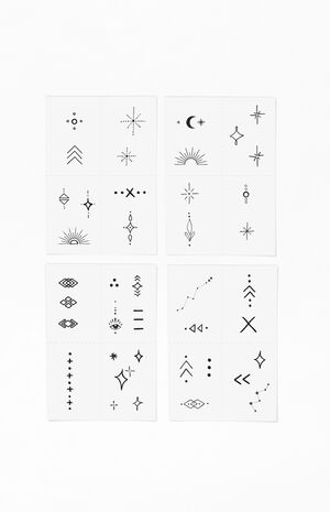 Celestial Temporary Tattoo Pack image number 2