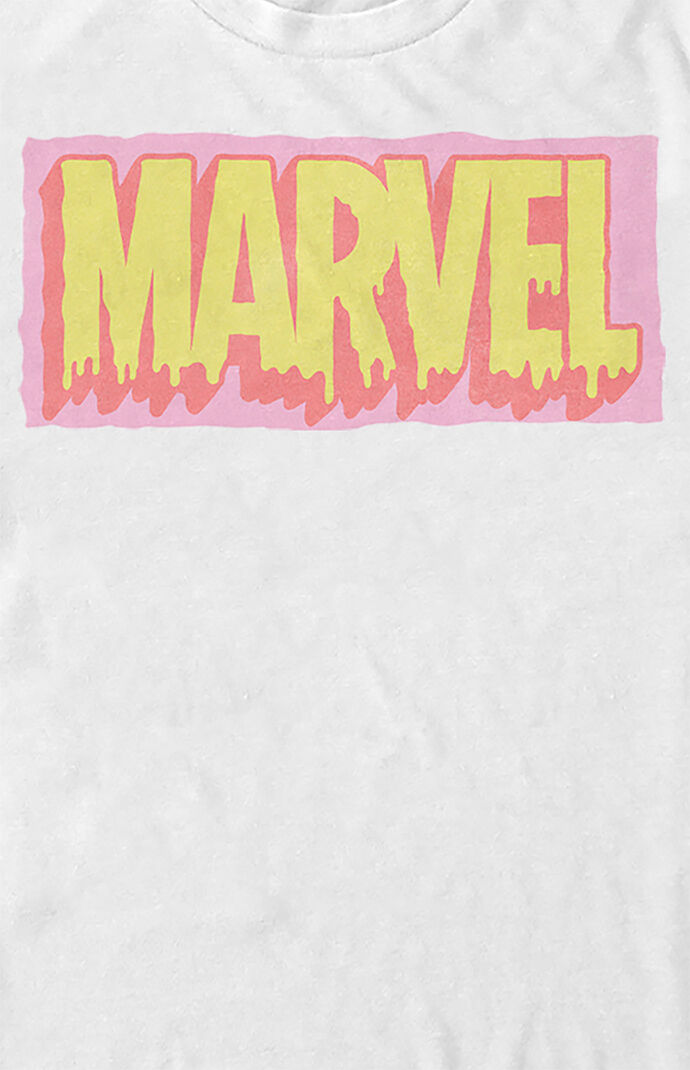 Marvel Paint Drip Logo T-Shirt