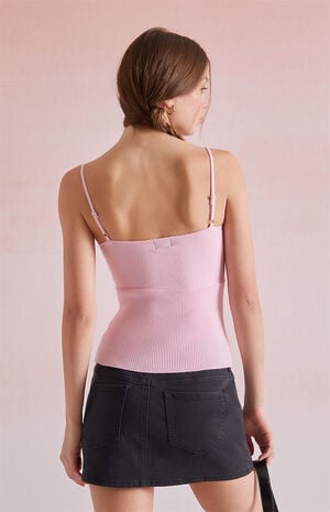 Jane Trim Sweater Tank Top image number 3